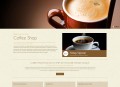 html5咖啡店主题模版是一款支持响应试